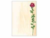 Motivpapier Rose Bloom Motiv DIN A4 90 g/qm 25 Blatt