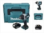 "Makita DTW 700 T1J Akku Schlagschrauber 18 V 700 Nm 1/2" XPT Brushless + 1x...