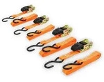 LAS Spanngurt 10301, 4 St&uuml;ck, 500x2,5 cm, 250 daN