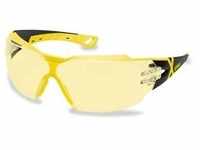 uvex Schutzbrille pheos cx2 9198 - verschiedene Ausführungen - Farbe:schwarz-gelb /
