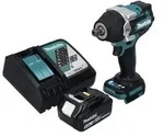 "Makita DTW 701 RT1 Akku Schlagschrauber 18 V 700 Nm 1/2" XPT Brushless + 1x...
