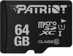 PATRIOT LX Series - Flash-Speicherkarte - 64 GB - UHS-I U1 / Class10 - microSDXC