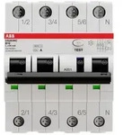 ABB 2CSR256140R1165 FI-Schutzschalter/Leitungsschutzschalter 4polig