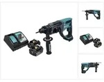 Makita DHR 202 RF Akku Kombihammer 18 V 2,0 J SDS Plus + 2x Akku 3,0 Ah +...