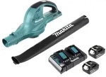 Makita DUB 361 2x 18 V / 36 V Akku Laubbl&auml;ser Gebl&auml;se + 2x Makita BL 1860 6...