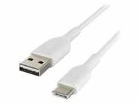 Belkin USB-C/USB-A Kabel PVC, 15cm, weiß