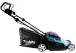 Makita DLM 382 RT2 Akku Rasenm&auml;her 36 V ( 2x 18 V ) 38 cm 40 l + 2x Akku 5,0 Ah +