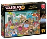JUMBO 25000 Wasgij Original 36 Neujahres Vors&auml;tze 1000 Teile Puzzle