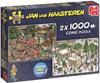 Jumbo 19080 Jan van Haasteren Weihnachtsgeschenke 2x1000 Teile Puzzle