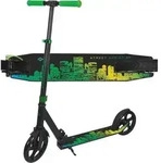 SCHILDKR&Ouml;T Tretroller City Scooter Street Artist 2.0, gr&uuml;n