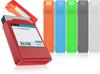 "IB-AC602b-6, 3,5" HDD Schutzbox, transparent, 6 Farben (weiß, grau, rot, grün,