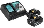 Makita DHP 487 RG Akku Schlagbohrschrauber 18 V 40 Nm Brushless + 2x Akku 6,0 Ah +