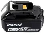 Makita DHP 487 T1 Akku Schlagbohrschrauber 18 V 40 Nm Brushless + 1x Akku 5,0...