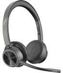 HP Poly VOYAGER 4320 UC On Ear Headset Bluetooth&reg; Stereo Schwarz