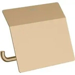 hansgrohe HG Papierrollenhalter AddStoris mit Deckel brushed bronze