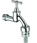 SCHELL 034170399 Auslaufventil mit Knebelgriff 1/2Zoll, mattchrom