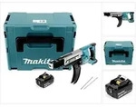 Makita DFR 750 F1J Akku Magazinschrauber 18V 45-75mm + 1x Akku 3,0Ah + Makpac -...