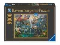 RAV16721 - Zauberhafter Drachenwald, Puzzle 9000 Teile (DE-Ausgabe)