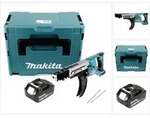 Makita DFR 750 G1J Akku Magazinschrauber 18V 45-75mm + 1x Akku 6,0Ah + Makpac -...