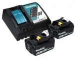 Makita DRV 250 RFJ Akku Blindnietsetzger&auml;t 18 V 20 kN Brushless + 2x Akku 3,0 Ah +