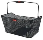 KLICKfix Hinterradkorb City mit KorbKlip 40x20x30cm engmaschig, schwarz