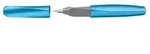 Pelikan vulpen Twist, lichtblauw, Blau, Kartuschenf&uuml;llsystem, Blau, Stahl, Medium,
