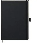 Notizbuch Kompagnon Klassik 21x29,4cm 96 Blatt 80g/qm dotted Hardcover schwarz