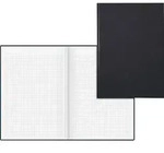 K&ouml;nig Ebhardt Notizbuch 8655226 DIN A4 96Bl kar. schwarz