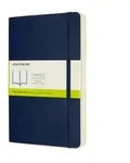 Notizbuch Large A5 blanko 200 Blatt Softcover saphir