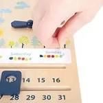 Lernuhr mit Kalender Educate