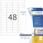 Herma 9531 Folien-Etiketten 45.7 x 21.2mm Polyethylenfolie Wei&szlig; 480 St. Permanent