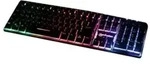 MANHATTAN USB-Gaming-Tastatur mit LEDs und Metallunterseite
