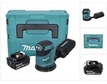 Makita DBO 180 G1J Akku Exzenterschleifer 18 V 125 mm + 1x Akku 6,0 Ah + Makpac -