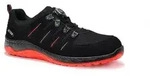 Sicherheitshalbschuh MADDOX BOA&reg; black-red Low ESD S3S, Gr. 42