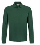 HAKRO Longsleeve-Poloshirt MIKRALINAR&reg; tanne, L