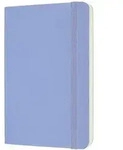 Notizbuch Pocket A6 liniert Softcover hortensienblau