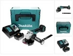 Makita DGA 506 RF1J Akku Winkelschleifer 18 V 125 mm Brushless + 1x Akku 3,0 Ah...
