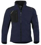 QUALITEX HIGH QUALITY WORKWEAR Strick-Fleecejacke mehrfarbig - navy/meliert - Herren: