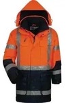 Warnschutzparka Wallace Gr.XXL orange/marine ELYSEE