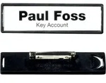 DURABLE Namensschild Clip-Card, mit Plattennadel, 67 x 17 mm