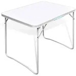 Campingtisch zusammenklappbar mit Metallrahmen 80 x 60 cm