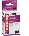 edding Tintenpatrone 18-108 wie Canon PGI-5BK schwarz