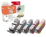 Peach Multi Pack XL - 5er-Pack - Schwarz, Gelb, Cyan, Magenta - kompatibel -