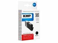 KMP C111 - 9.8 ml - Schwarz - kompatibel - Tintenbehälter (Alternative zu:...