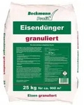 25 kg granulierter Beckmann Eisend&uuml;nger 2-4mm f. ca. 900m2