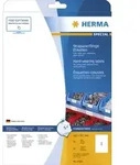 HERMA A4, Wei&szlig;, Abgerundetes Rechteck, A4, Universal, Matte, Laser