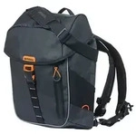 Basil Fahrradrucksack Miles Tarpaulin, 31x17x44cm, schwarz/orange