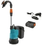 Gardena 14602-20, Akku, 2 bar, 2000 l/h, Schwarz, Blau, Orange