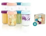 Babymoov Lebensmittelbeh&auml;lter Babybols 8 Stk. Glas