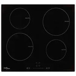 vidaXL Induktionskochfeld mit 4 Platten Touch Control Glas 7000 W